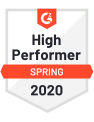 Kiuwan High Performer G2 Spring 2020 2 medal 2 1 Kiuwan High Performer G2 Spring 2020
